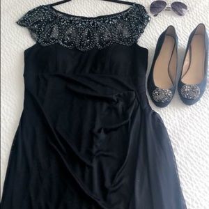 Navy Beaded Formal
